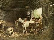 The inside of a stable George Morland